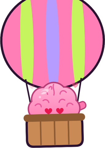 Noodle on a Hot air balloon